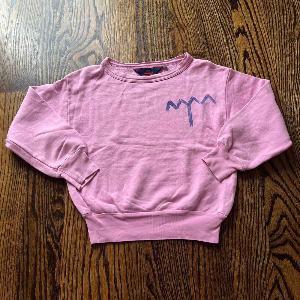 The Animal Observatory Bear Kids Sweatshirt Fuchia Tree (4Y)